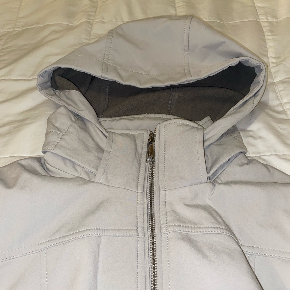 Water Resistant Removable Hood Softshell Jacket - image 3